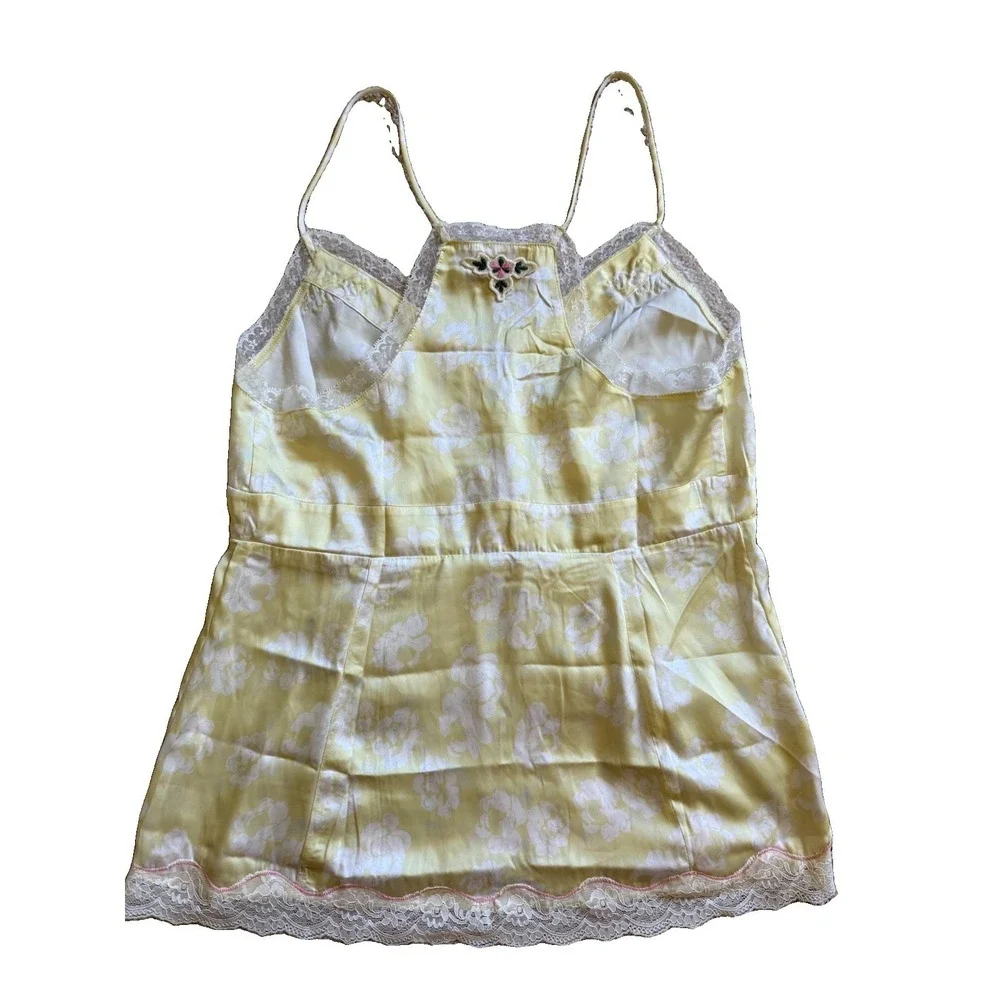 Free People Intimately Night  Special Cami Lemon Custard Combo Women's Sz Medium